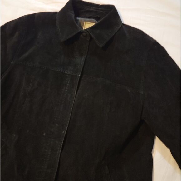 A.M.I 100% leather jacket women's large - Picture 2 of 8